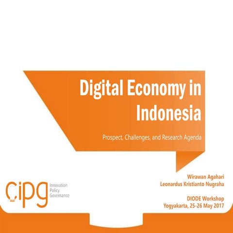 Digital Economy in Indonesia: Prospect, Challenges, and Research Agenda