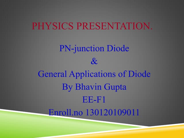 Diodes