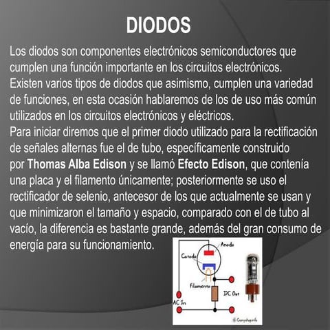 Diodo | PPTX
