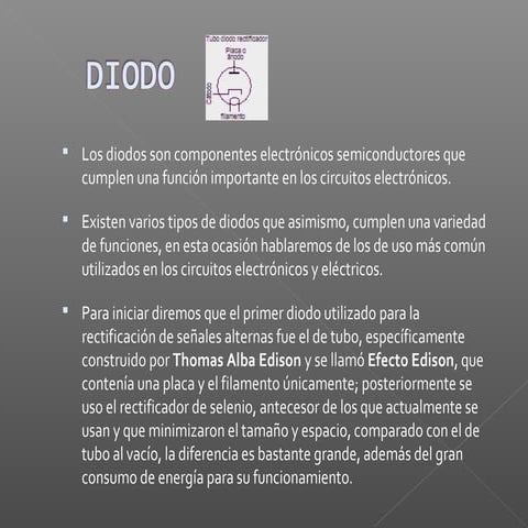 Diodo zener Y Características principales | PPTX