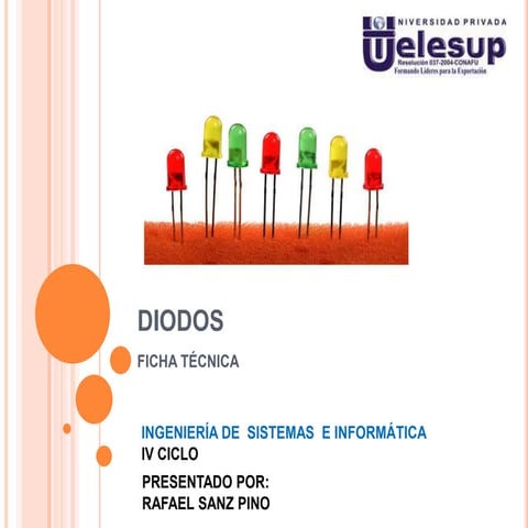 Ficha tecnica diodo | PPTX
