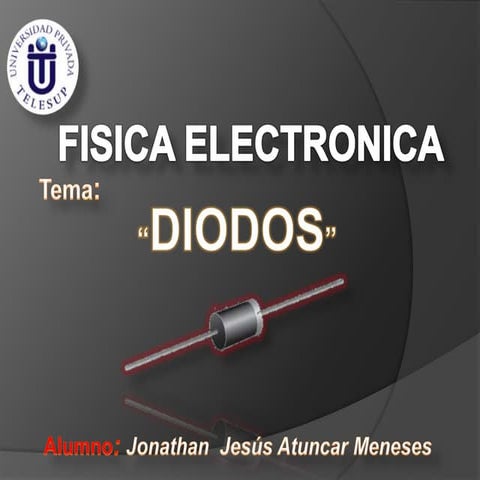 Diodo | PPTX