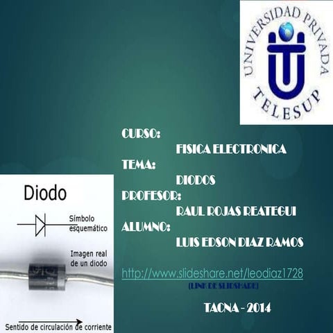 Diodo zener Y Características principales | PPTX