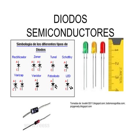Diodos semiconductores | PPT