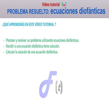ECUACIONES DIOFÁNTICAS 03