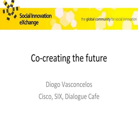 Diogo Vasconcelos presentation at SIX Spring School 2011