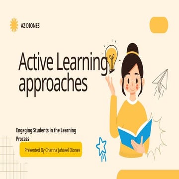 Diones' Integrating active learning approaches in teaching