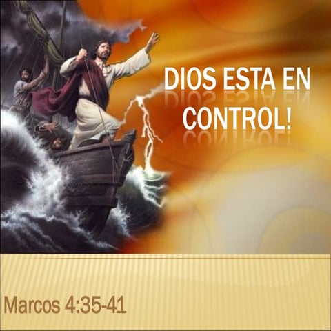 Dios Esta En Control! | PPT