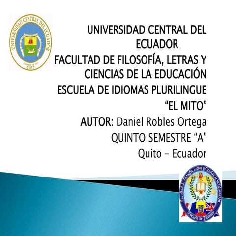 Mitología Griega por Daniel Robles