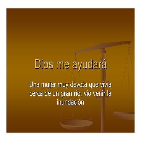 Dios Me Ayudará