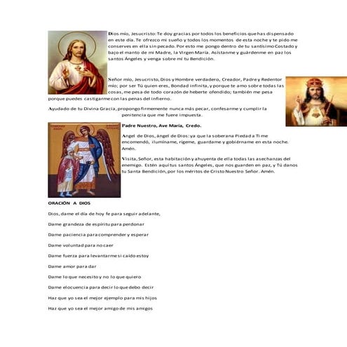 Oracion para sanar el cuerpo | DOCX