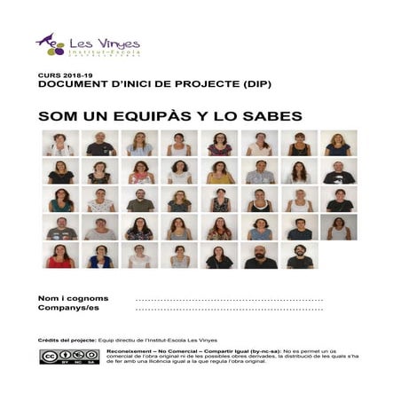 DIP - Som un equipàs, y lo sabes