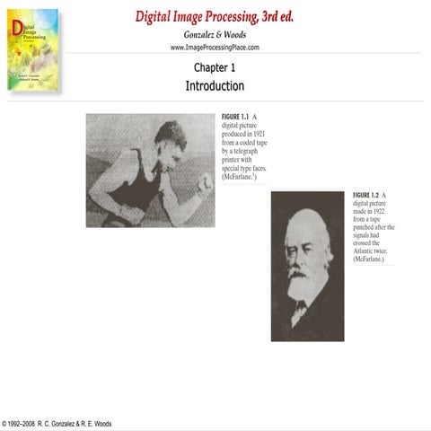 digital image processing ch1 by gonzales | PPT