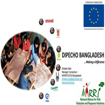 Work of NARRI on Disaster Risk Reduction in Bangladesh | PPTX