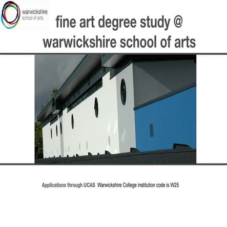 Dip HE Fine Art at Warwickshire College