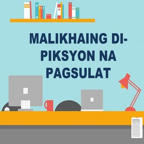 Malikhaing Di Piksyon na Pagsulat