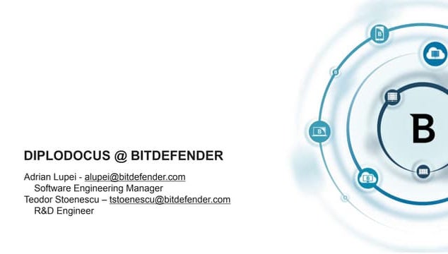 Graduate projects offered by Bitdefender 2015-2016