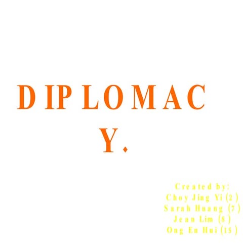 Bilateral Relations 1 | PPT