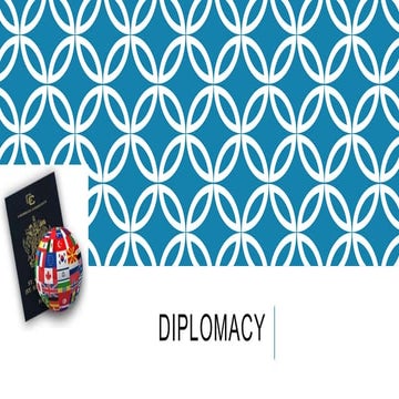 Diplomacy | PPTX