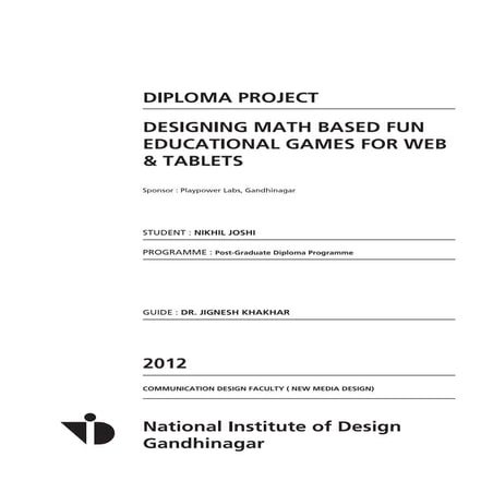 Playpower Labs : Diploma Document
