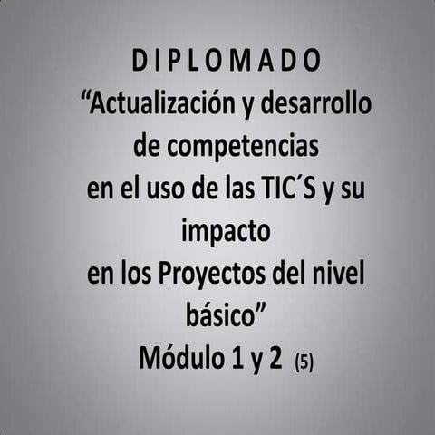Diplomado cidsnte 07 2010