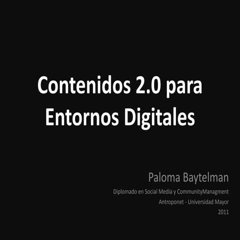 Diplomado Community Management