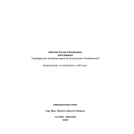 Diplomado IA Innovación Profesional