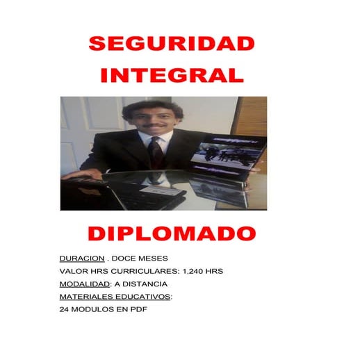 Diplomado de seguridad integral | PDF