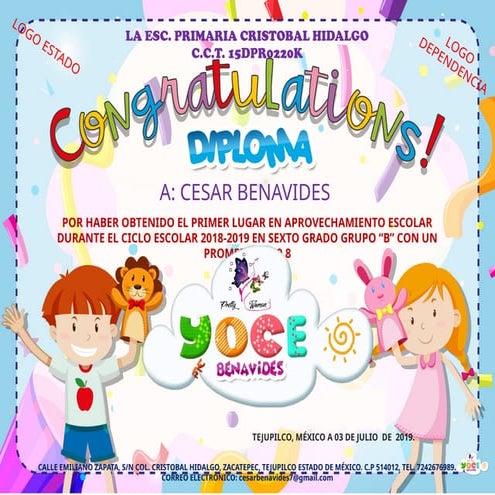 DIPLOMAS EDITABLES GRATIS CON VARIADOS MODELOS