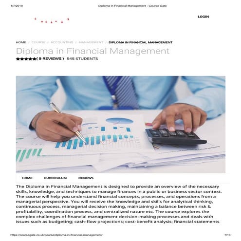 Financial Management NATED N6 National Diploma | PDF