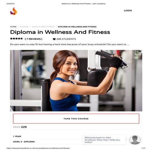 Level 1 Wellness Coach | PDF