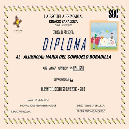 DIPLOMAS BEATRIZ