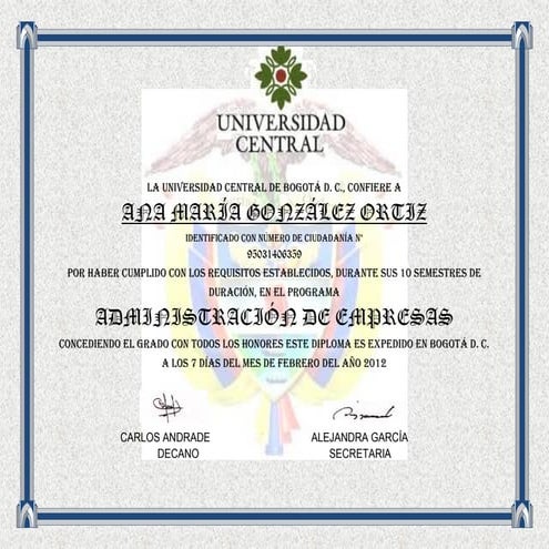 Diplomas combinados | PDF