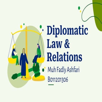 Diplomatic Law | PPT