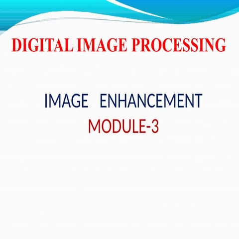 Fundamental steps in Digital Image Processing | PPTX