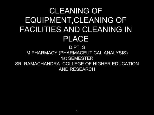 Dipti cleaning ppt