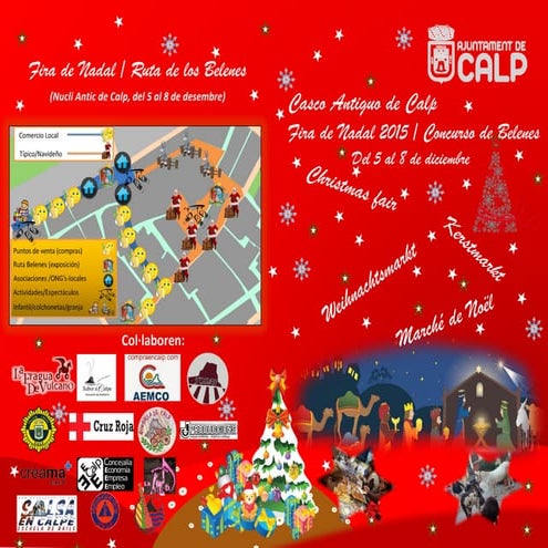Feria Navidad del 5 al 8 diciembre 2015