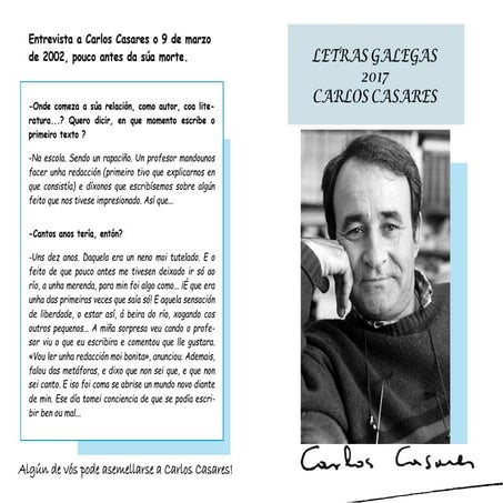 Díptico Carlos Casares