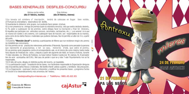 Antroxu (carnaval) Mieres 2012