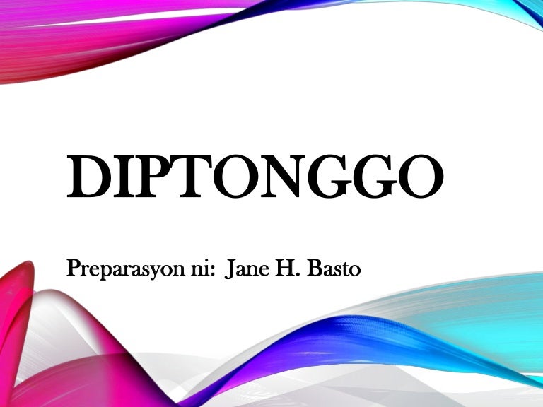 Diptonggo