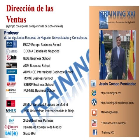Dirección de las ventas (r)