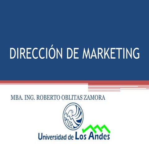 Dirección de marketing