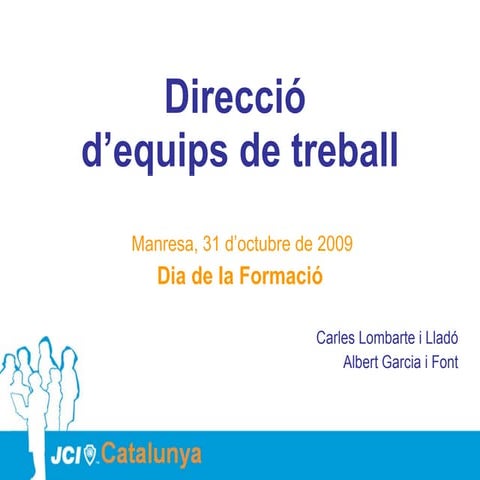 Direccio Equips De Treball