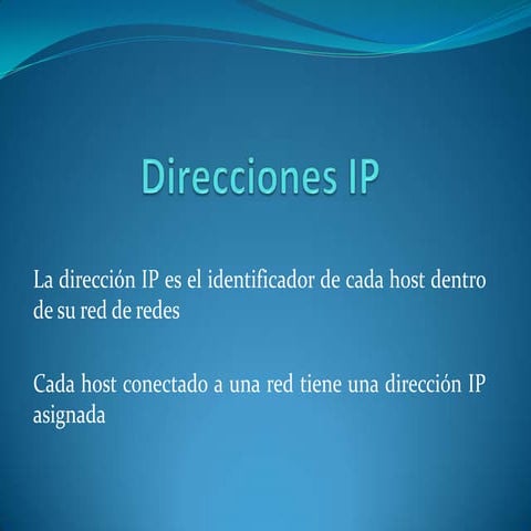 IP Privadas y Publicas