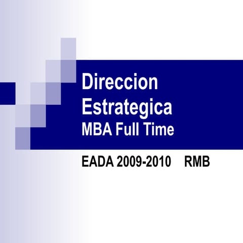 Direccion Estrategica 2009_3
