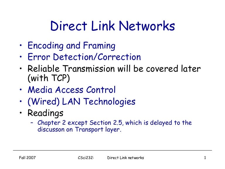 Direct Link Lan