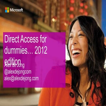 Direct access for dummies