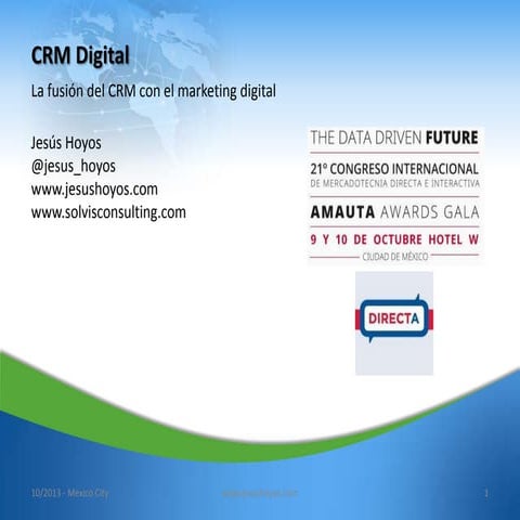 El Marketing Digital y el CRM