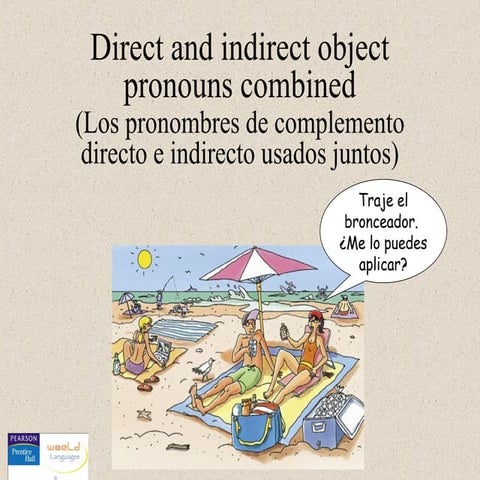 Direct and indirect object pronouns combined