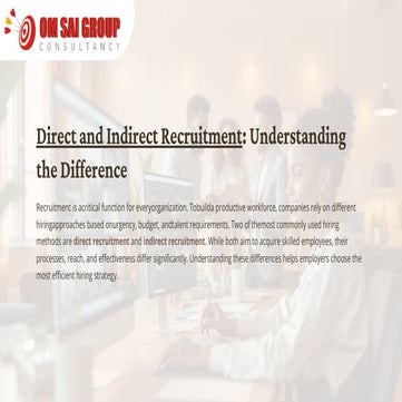 Direct and Indirect Recruitment.pdf for employers